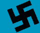 Haw haw - it's a swastika this time