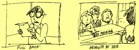 production sketches are an essential part of the...um